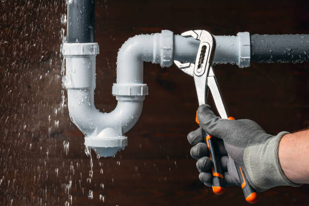 Professional Water Line Repair technician working in Mountainside, NJ